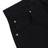 BAGGY DENIM JEANS - TRUE BLACK