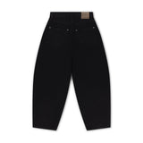 BAGGY DENIM JEANS - TRUE BLACK