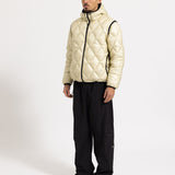 GA HYBRID DOWN JACKET - CREAM
