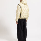 GA HYBRID DOWN JACKET - CREAM