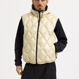 GA HYBRID DOWN JACKET - CREAM