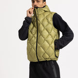 GA HYBRID DOWN JACKET - SAGE