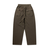 GA WAFFLE UNCUFFED JOGGER - OXIDE BROWN