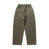 GA WAFFLE UNCUFFED JOGGER - DUST OLIVE