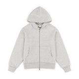 GA SIGNATURE ZIP-UP HOODIE - GREY