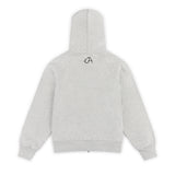 GA SIGNATURE ZIP-UP HOODIE - GREY