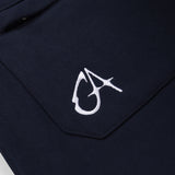 PANTALON DE JOGGING À POIGNETS SIGNATURE - BLEU MARINE