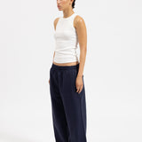 SIGNATURE CUFFED JOGGERS - NAVY