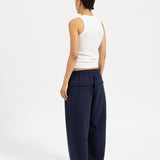 SIGNATURE CUFFED JOGGERS - NAVY