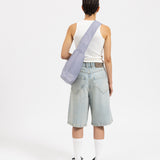 BAGGY DENIM SHORTS - TRUE BLACK