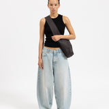 BAGGY DENIM JEANS - SUN BLEACHED BLUE