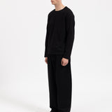 BAGGY DENIM JEANS - TRUE BLACK