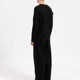 BAGGY DENIM JEANS - TRUE BLACK