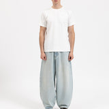BAGGY DENIM JEANS - SMOKED EARTH