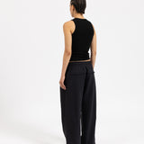 WOMENS TANK TOP - TRUE BLACK