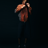 OVERDYED JACKET - RED