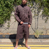 VENTILATION JACKET - MAHOGANY