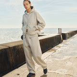 SIGNATURE ZIP-UP HOODIE -  GREY