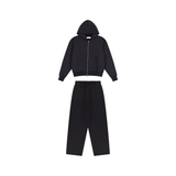 BLACK UNCUFFED SET