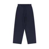 SIGNATURE UNCUFFED JOGGERS - NAVY